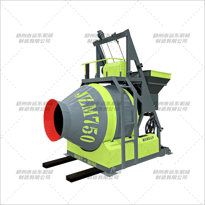 JZM750型全自動爬斗攪拌機(jī)(圖1) JZM750型全自動爬斗攪拌機(jī)(圖1)
