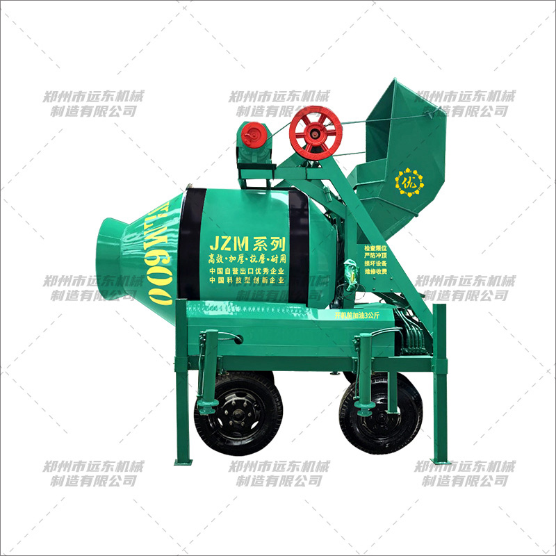 JZM600型柴油液壓翻斗攪拌機(圖1) JZM600型柴油液壓翻斗攪拌機(圖1)