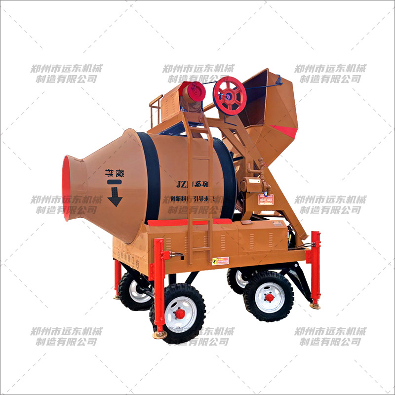 JZM750型柴油液壓翻斗攪拌機(jī)(圖1) JZM750型柴油液壓翻斗攪拌機(jī)(圖1)
